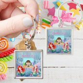 Mermaids Schlüsselanhänger Kindergeburtstag Gastge