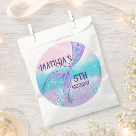 Mermaids Schwanz Paper Gastgeschenk-Taschen Geschenktütchen