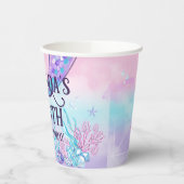 Mermaids Schwanzes Paper Cups Pappbecher (Links)