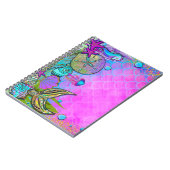 Mermaids & Sea Shells Under the Sea Sparkle Notizblock (Linke Seite)