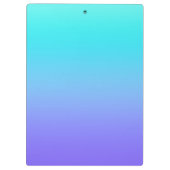 Mermaids Seas the Day Klemmbrett (Rückseite)