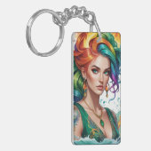 mermaid's secret schlüsselanhänger (Vorderseite links)