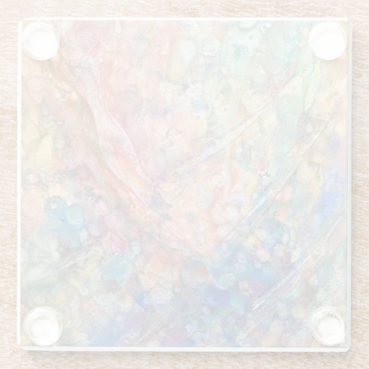 Mermaid's Shadow: Ocean Depths Glasuntersetzer (Rückseite)