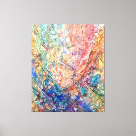 Mermaid's Shadow: Ocean Depths Leinwanddruck (Vorderseite)