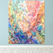 Mermaid's Shadow: Ocean Depths Leinwanddruck (Insitu (Holzboden))