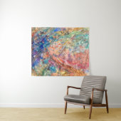 Mermaid's Shadow: Ocean Depths Wandteppich (Beispiel (Horizontal))