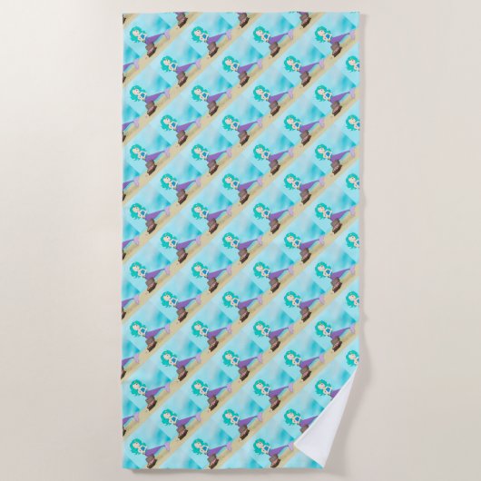 Mermaids Strandtuch (Vorderseite)