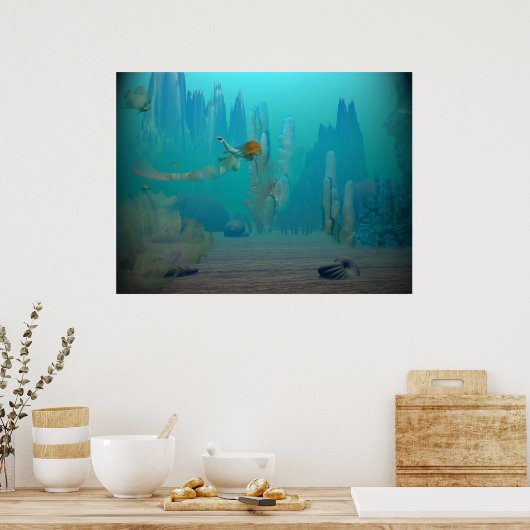 Mermaids Tale ~Print~ Poster (Küche)