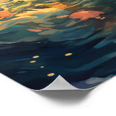 Mermaids Through Artistic Imagery #1 Poster (Ecke)