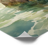 Mermaids Through Artistic Imagery #5 Poster (Ecke)