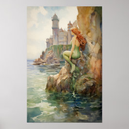 Mermaids Through Artistic Imagery #5 Poster