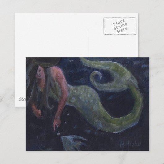 Mermaids-Touch Postkarte (Vorne/Hinten)
