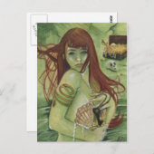 Mermaid's Treasure Postkarte (Vorne/Hinten)