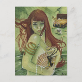 Mermaid's Treasure Postkarte