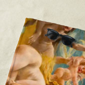 Mermaids und Engel tanzen Strandtuch (Beispiel)