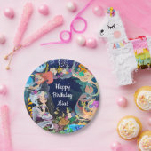 Mermaids Under Sea Mermaid Bash Birthday Party Pappteller (Party)