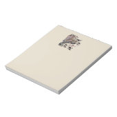 Mermaids Vintage Viktorianische Illustration Notizblock (Rotiert)