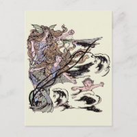 Mermaids Vintage Viktorianische Illustration