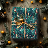 Mermaids Weihnachtswrapping Paper Geschenkpapier