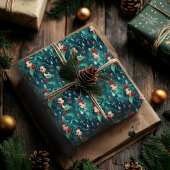 Mermaids Weihnachtswrapping Paper Geschenkpapier