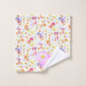 Mermaids White Badhandtuch Set (Waschlappen)