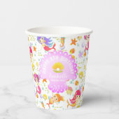 Mermaids White Pappbecher (Vorderseite)