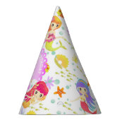 Mermaids White Partyhütchen (Rechts)