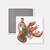 merman.ai magnet (Vorderseite/Rückseite)