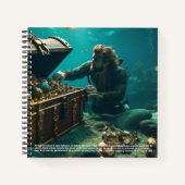 Merman Hardcover Notizblock (Vorderseite)