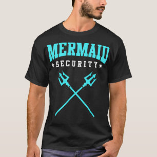 Merman Mermaid Security _2 T-Shirt