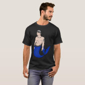 Merman Mermen Merboy Majestic Boy Mermaid Schwimme T-Shirt (Vorne ganz)
