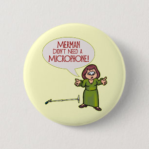 Merman-/Mikrofon-Knopf Button