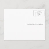 Merman mit drei Gesichtspunkten Mittelaltersymbol Postkarte (Rückseite)