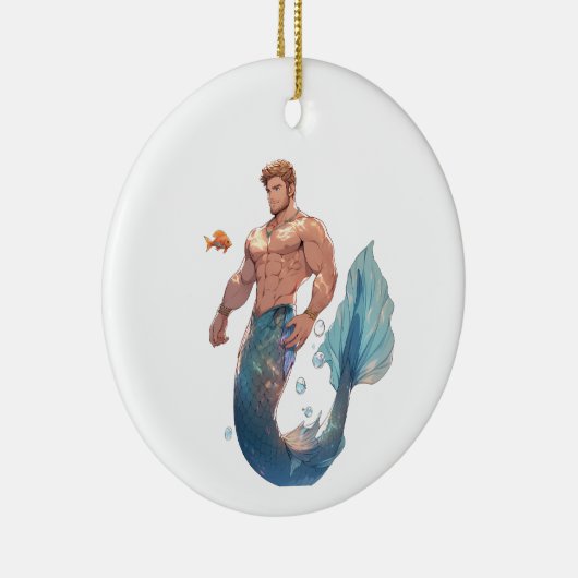 Merman Ornament - Blauflossenthun (Rechts)