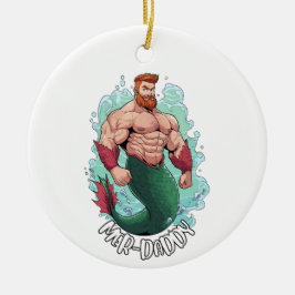 Merman Ornament - Mer-Daddy