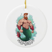 Merman Ornament - Mer-Daddy (Hinten)