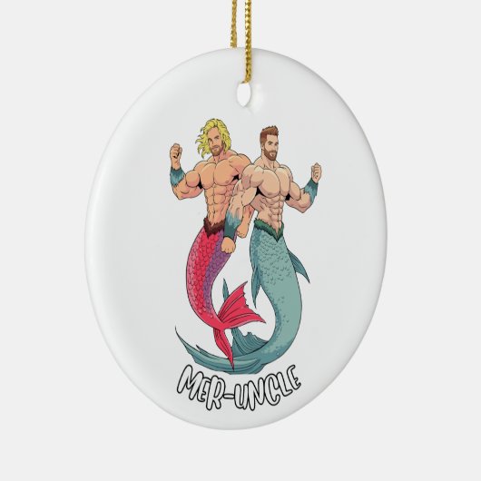 Merman Ornament - Mer-Oncle (Rechts)