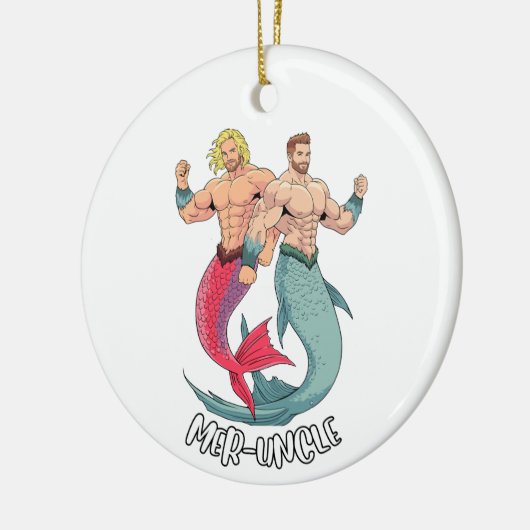Merman Ornament - Mer-Oncle (Links)