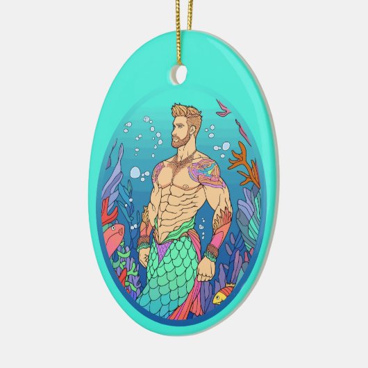 Merman Ornament - Merman Abs (Links)