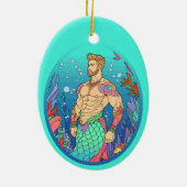 Merman Ornament - Merman Abs (Hinten)