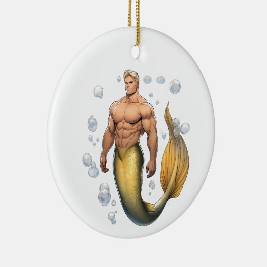 Merman Ornament - Yellowtail (Rechts)