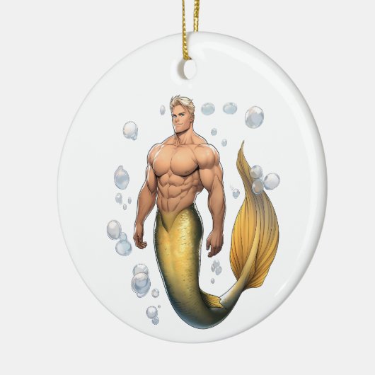 Merman Ornament - Yellowtail (Links)