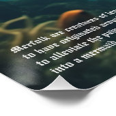 Merman Poster (Ecke)