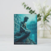 Merman Postkarte (Stehend Vorderseite)
