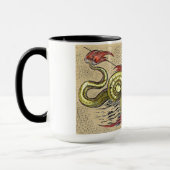 Merman spielt eine mittelalterliche Lyre Tasse (Links)