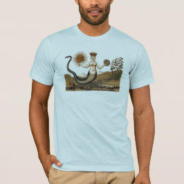 Merman Sun und Moon T-Shirt