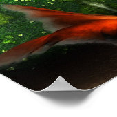 Merman Swimming Poster (Ecke)