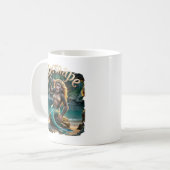 Mermape Fotografie Combo Kreatur Funny Kaffeetasse (Vorderseite Links)