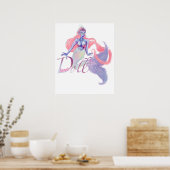MerMay Patel Mermaid Poster (Küche)