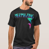 Mermazing Mamas Kids Mermaid Squad T-Shirt (Vorderseite)
